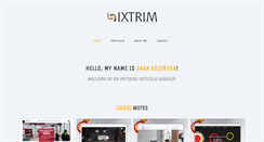 Desktop Screenshot of ixtrim.com